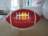 Porcellana La palla di rugby gonfiabile rossa di sport di pubblicità Balloons con stampa digitale totale per il partito fabbrica 