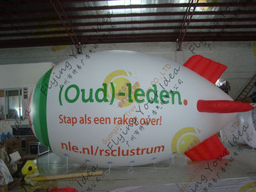 Fireproof Helium Advertising Inflatables Attractive For Public Promotions