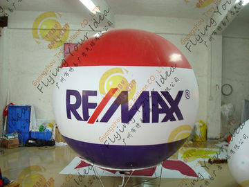 2.5m Thickness PVC Large Inflatable Balloons Fire Resistance For Outdoor Decorations