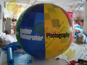 2.5m Thickness PVC Large Inflatable Balloons Fire Resistance For Outdoor Decorations