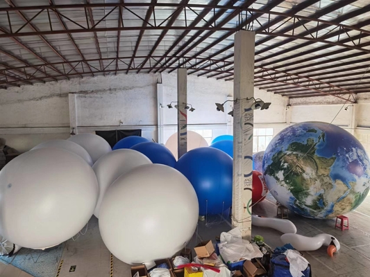 Party Inflatable Advertising Products Big Led Earth Lighting Ball