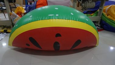 Personalised Fruit Shaped Balloons , 1.2m Long Inflatable Watermelon Slicer