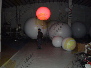 Il camminatore gonfiabile dell'aria Balloons lo zaino RGB principale per la promozione di Natale